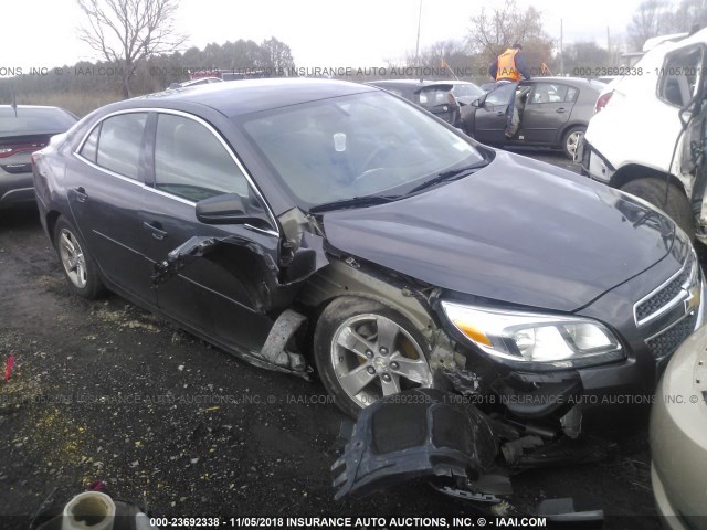 1G11B5SA3DF349991 - 2013 CHEVROLET MALIBU LS 灰色 照片 1