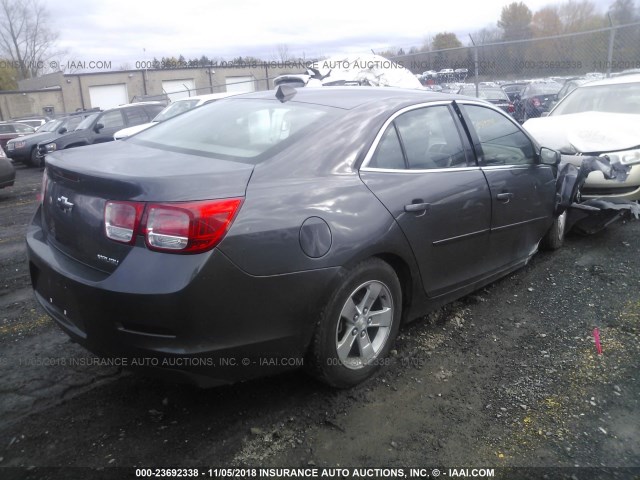 1G11B5SA3DF349991 - 2013 CHEVROLET MALIBU LS 灰色 照片 4