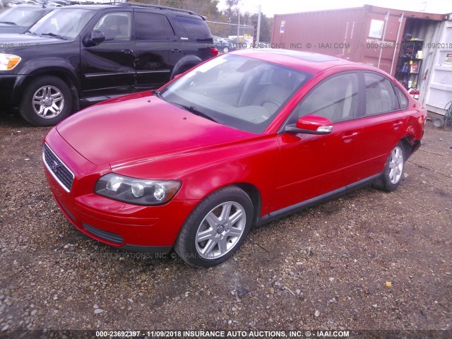 YV1MS382172284962 - 2007 VOLVO S40 2.4I RED photo 2