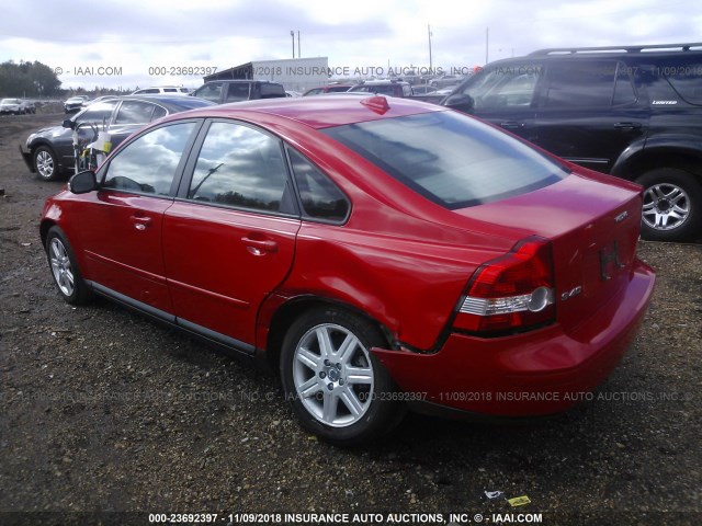 YV1MS382172284962 - 2007 VOLVO S40 2.4I RED photo 3