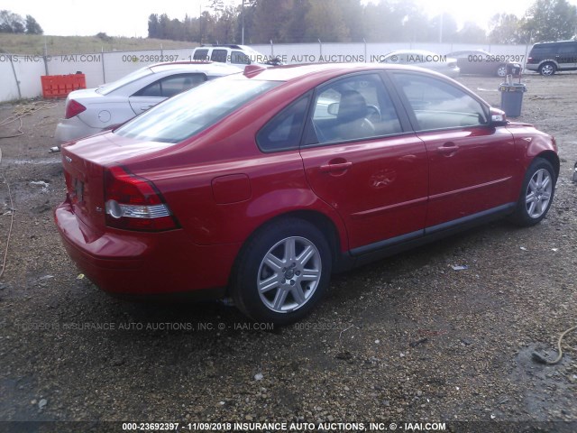 YV1MS382172284962 - 2007 VOLVO S40 2.4I RED photo 4