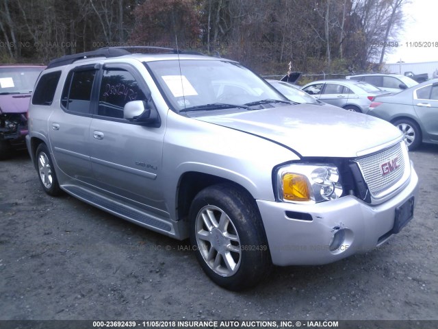 1GKET66M966125115 - 2006 GMC ENVOY DENALI XL SILVER photo 1