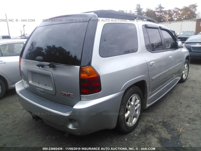 1GKET66M966125115 - 2006 GMC ENVOY DENALI XL SILVER photo 4