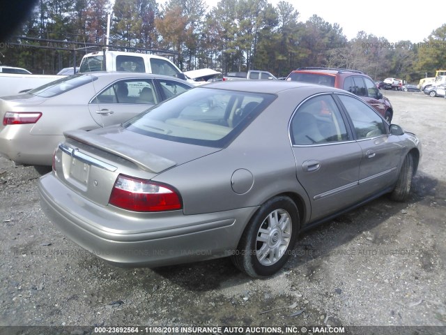 1MEFM55S34G609293 - 2004 MERCURY SABLE LS PREMIUM BEIGE photo 4