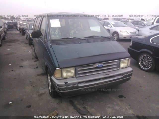 1FMCA11U5RZA86119 - 1994 FORD AEROSTAR GREEN photo 6