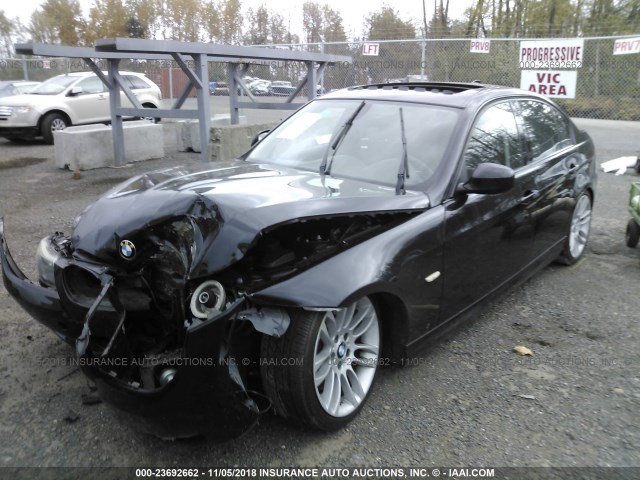 WBAPN7C50BA950448 - 2011 BMW 335 D BLACK photo 2