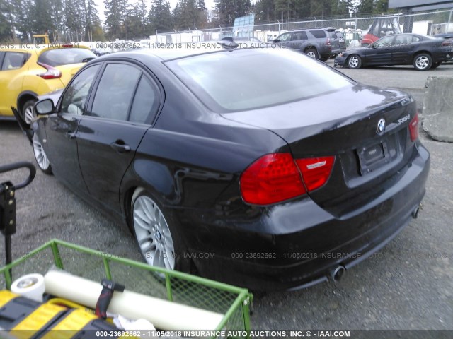 WBAPN7C50BA950448 - 2011 BMW 335 D BLACK photo 3