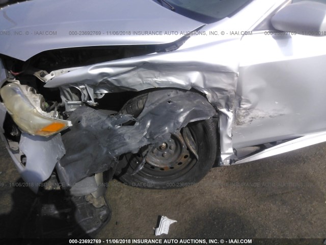 4T1BE46K07U610151 - 2007 TOYOTA CAMRY NEW GENERAT CE/LE/XLE/SE SILVER photo 6