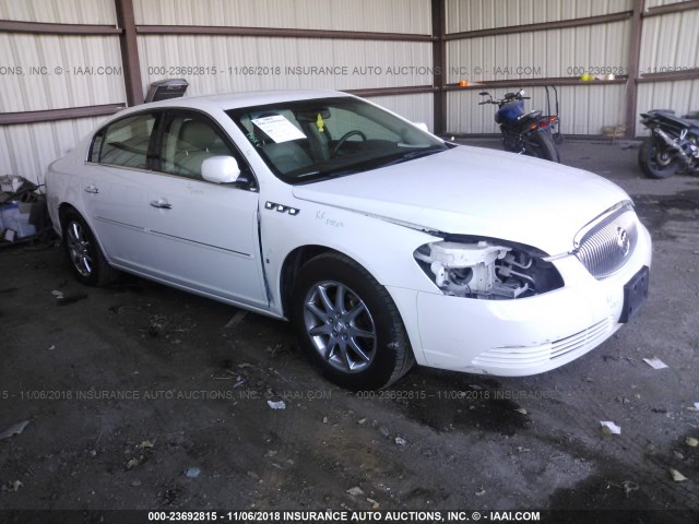 1G4HD57238U104901 - 2008 BUICK LUCERNE CXL WHITE photo 1