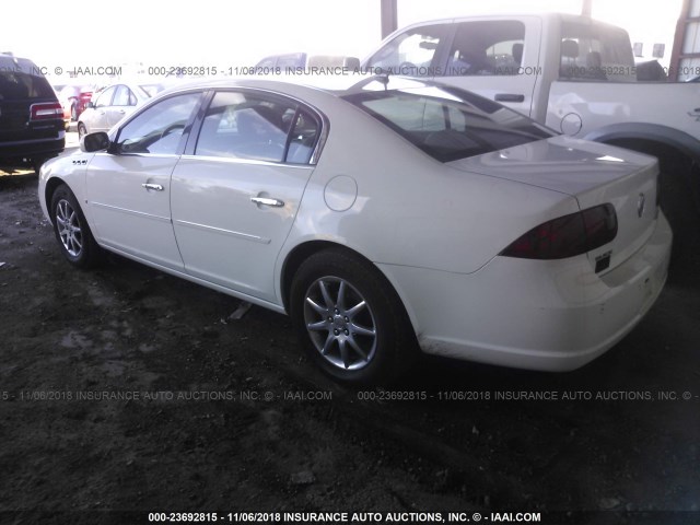 1G4HD57238U104901 - 2008 BUICK LUCERNE CXL WHITE photo 3