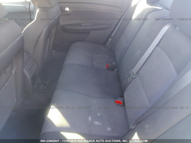 1G1ZC5EB4AF120123 - 2010 CHEVROLET MALIBU 1LT WHITE photo 8