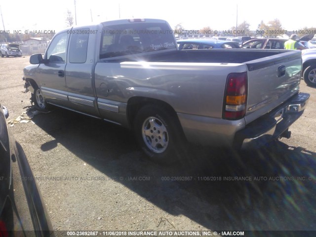 2GCEC19T6X1255024 - 1999 CHEVROLET SILVERADO C1500 Pewter photo 3