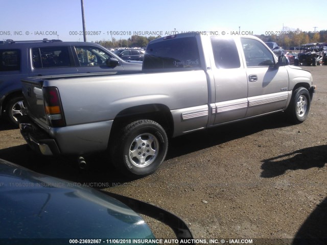 2GCEC19T6X1255024 - 1999 CHEVROLET SILVERADO C1500 Pewter photo 4