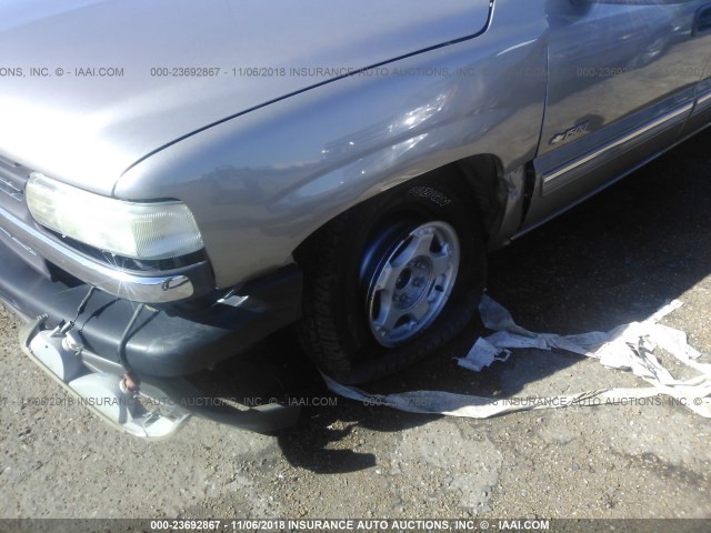 2GCEC19T6X1255024 - 1999 CHEVROLET SILVERADO C1500 Pewter photo 6