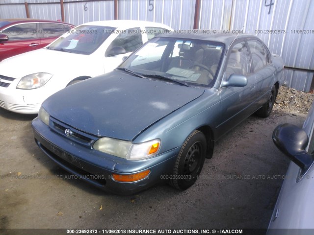 1NXBB02E8TZ404023 - 1996 TOYOTA COROLLA DX BLUE photo 2