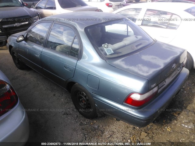 1NXBB02E8TZ404023 - 1996 TOYOTA COROLLA DX BLUE photo 3