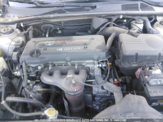 4T1BE32K95U424587 - 2005 TOYOTA CAMRY LE/XLE/SE WHITE photo 10