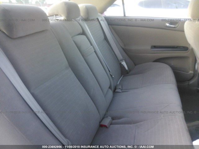 4T1BE32K95U424587 - 2005 TOYOTA CAMRY LE/XLE/SE WHITE photo 8