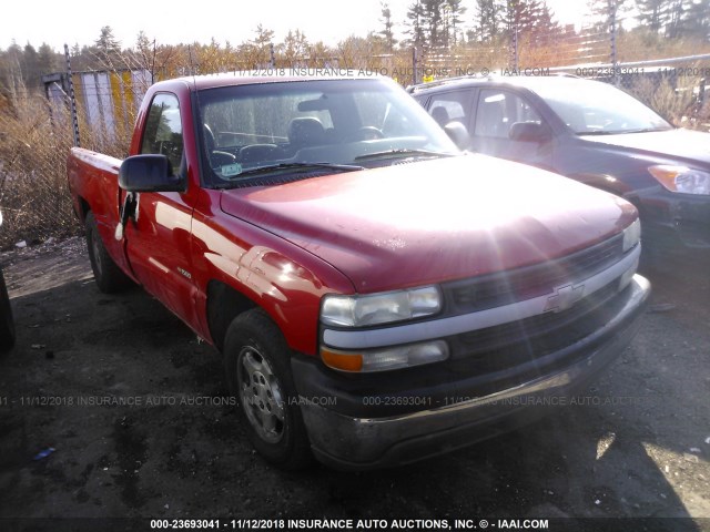 1GCEC14W12Z104156 - 2002 CHEVROLET SILVERADO C1500 RED photo 1