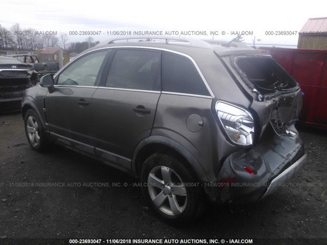 3GNAL2EK0CS600006 - 2012 CHEVROLET CAPTIVA SPORT/LS GRAY photo 3