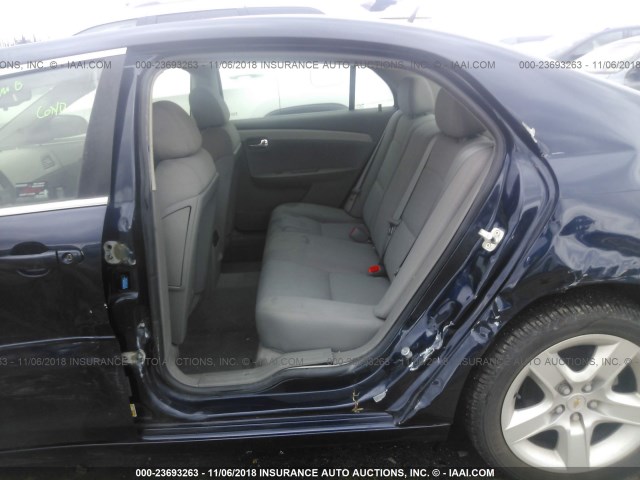 1G1ZG57BX9F185054 - 2009 CHEVROLET MALIBU LS Dark Blue photo 8