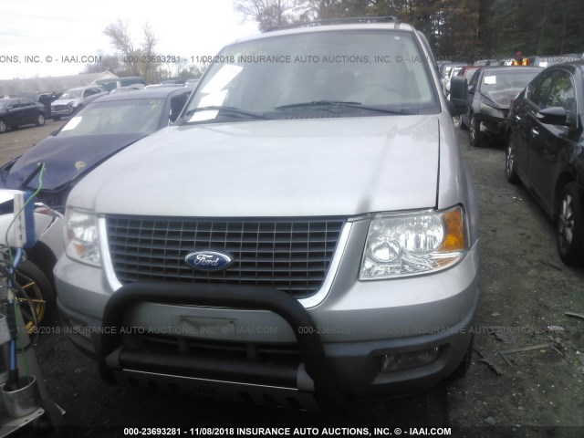 1FMFU16L44LB40803 - 2004 FORD EXPEDITION XLT GRAY photo 6
