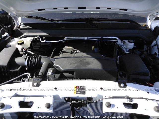 1GCHSBEA5K1125390 - 2019 CHEVROLET COLORADO WHITE photo 10