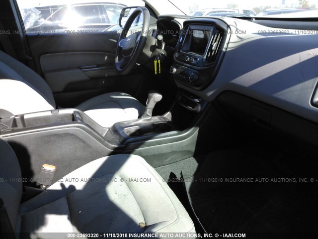 1GCHSBEA5K1125390 - 2019 CHEVROLET COLORADO WHITE photo 5