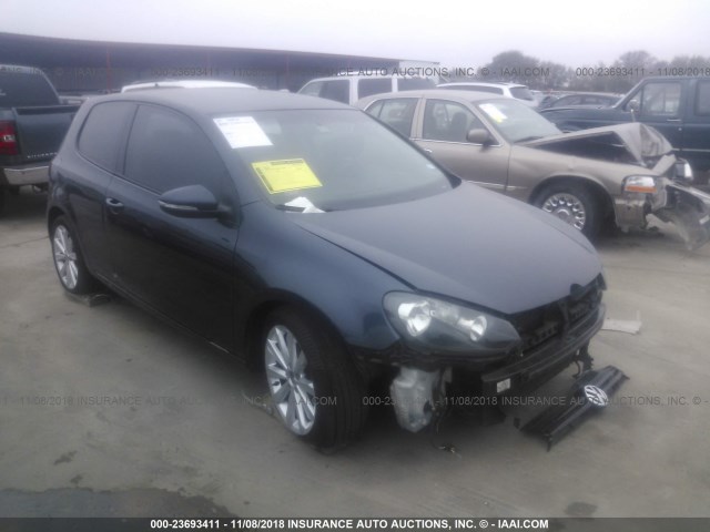 WVWMM7AJ2CW230856 - 2012 VOLKSWAGEN GOLF 蓝色 照片 1