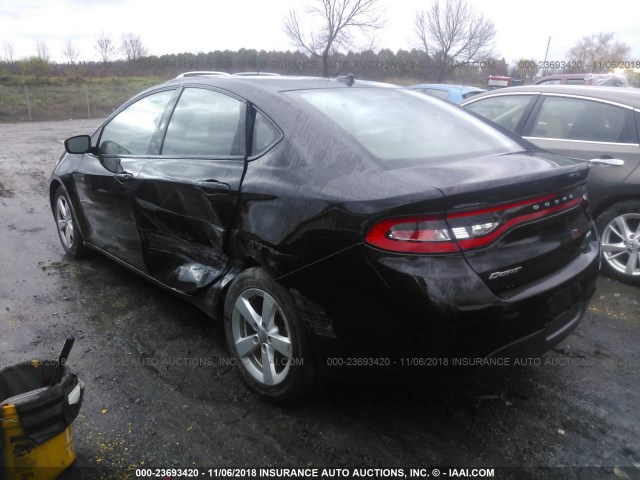 1C3CDFBB7FD182272 - 2015 DODGE DART SXT BLACK photo 3