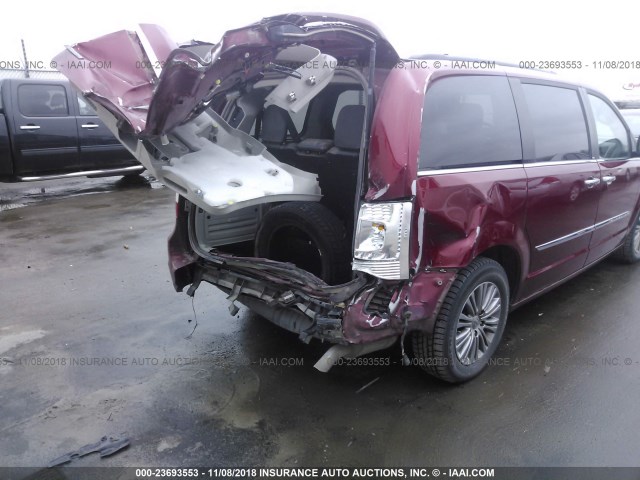 2C4RC1CG0ER252051 - 2014 CHRYSLER TOWN & COUNTRY TOURING L RED photo 6