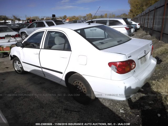 1NXBR32E64Z212694 - 2004 TOYOTA COROLLA CE/LE/S WHITE photo 3