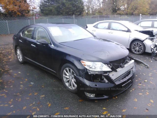 JTHCL5EF1C5012971 - 2012 LEXUS LS 460 BLACK photo 1