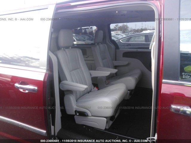 2C4RC1CG3ER232022 - 2014 CHRYSLER TOWN & COUNTRY TOURING L RED photo 8