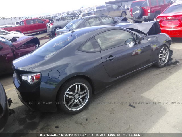 JF1ZNAA13D1709355 - 2013 TOYOTA SCION FR-S BLACK photo 4