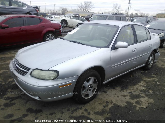 1G1NE52J23M550008 - 2003 CHEVROLET MALIBU LS 银色 照片 2