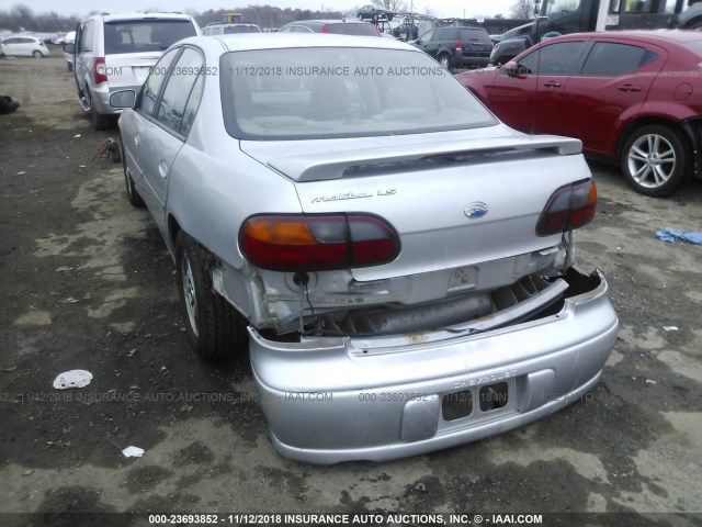 1G1NE52J23M550008 - 2003 CHEVROLET MALIBU LS 银色 照片 6