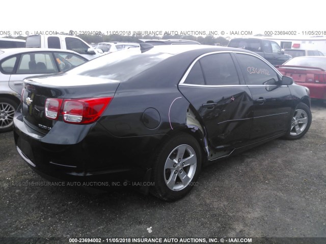 1G11B5SL1FF135361 - 2015 CHEVROLET MALIBU LS BLACK photo 4