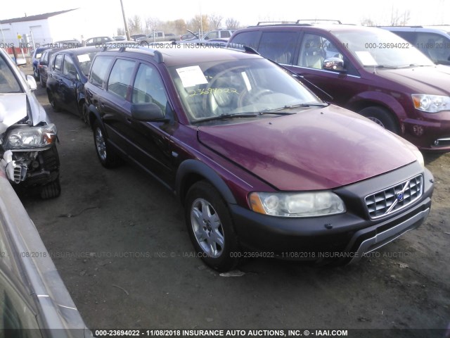 YV1SZ592951181076 - 2005 VOLVO XC70 BURGUNDY photo 1