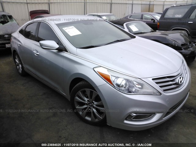 KMHFG4JG6DA317639 - 2013 HYUNDAI AZERA SILVER photo 1