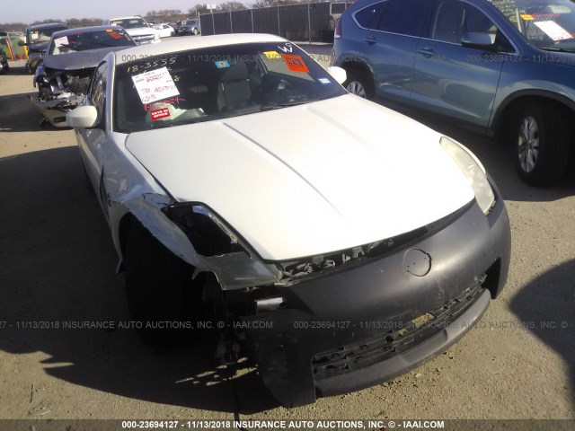 JN1AZ34D16M302751 - 2006 NISSAN 350Z COUPE WHITE photo 6