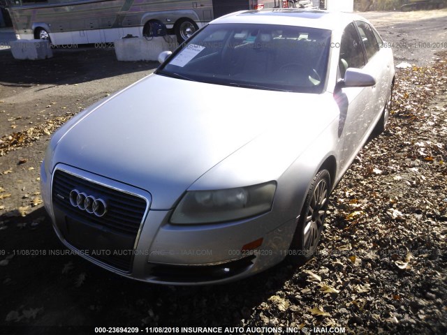 WAUDH74F26N080895 - 2006 AUDI A6 3.2 QUATTRO SILVER photo 6