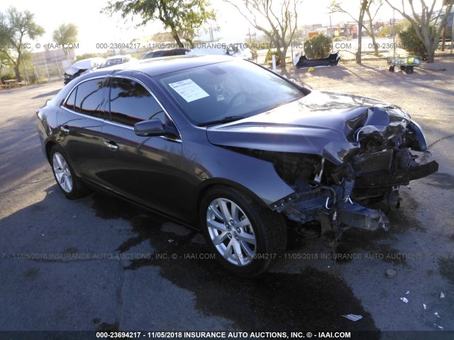 1G11H5SA5DF268473 - 2013 CHEVROLET MALIBU LTZ GRAY photo 1