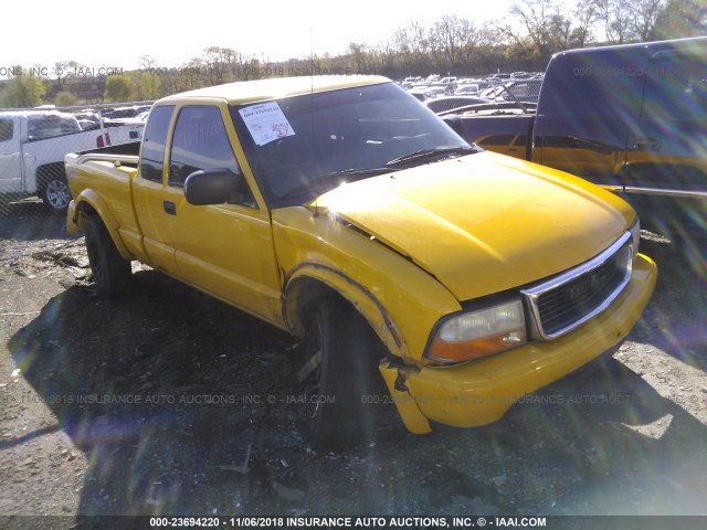 1GTCT19X138157827 - 2003 GMC SONOMA YELLOW photo 1