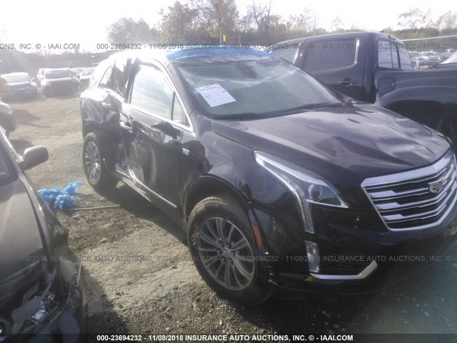 1GYKNDRS0JZ200745 - 2018 CADILLAC XT5 LUXURY BLACK photo 1