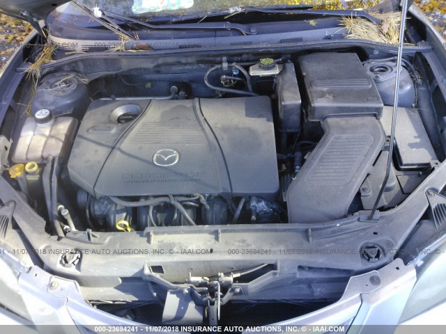 JM1BK323451335713 - 2005 MAZDA 3 S TAN photo 10