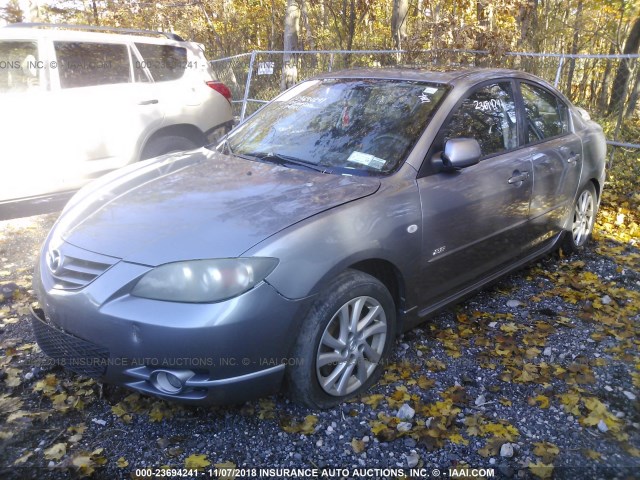 JM1BK323451335713 - 2005 MAZDA 3 S TAN photo 2