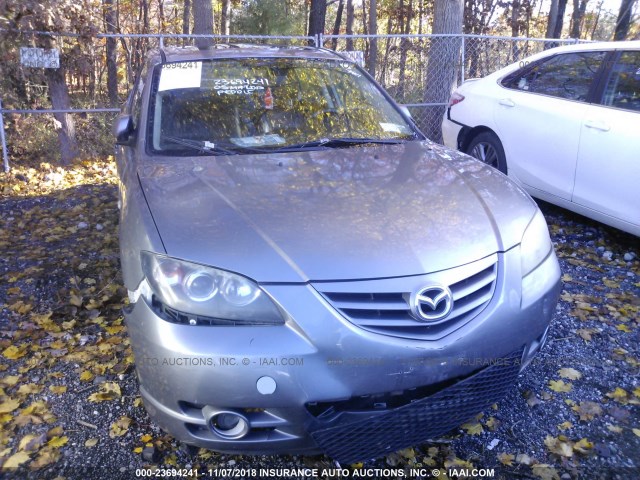 JM1BK323451335713 - 2005 MAZDA 3 S TAN photo 6