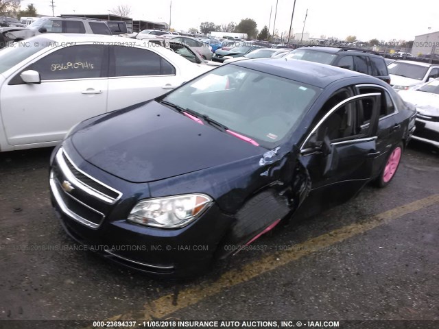 1G1ZC5E03AF199928 - 2010 CHEVROLET MALIBU 1LT 蓝色 照片 2