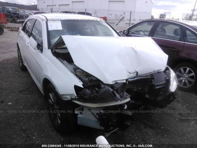 1C3CCBBB8DN672156 - 2013 CHRYSLER 200 TOURING WHITE photo 6